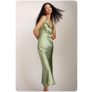 Reformation Bryn Silk Dress